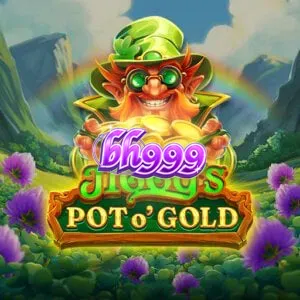 Jiggy’s Pot O’Gold স্লট গেমের একটি দৃশ্য যেখানে আইরিশ থিমের কড়াই এবং কয়েন দেখা যাচ্ছে